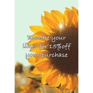 Bundle two items for 15% off